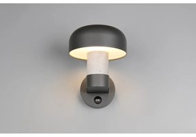 Illuminazione esterna con sensore di movimento da parete (altezza totale 24,5 cm) Fraser – Trio