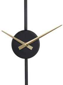 Orologio da Parete 50 x 5 x 62 cm Nero Metallo