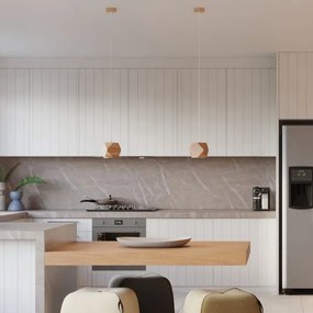 Sollux SL.1011 - Lampadario a sospensione con filo WOODY 1xGU10/40W/230V