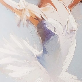 Quadro con elementi dipinti a mano 70x100 cm Grace – Styler