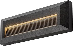 Rabalux 77189 - Applique da parete per esterni KAVALA LED/6W/230V IP65 nero