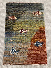 Loribaft Tappeto 90 x 60 (Iran) Annodato A Mano