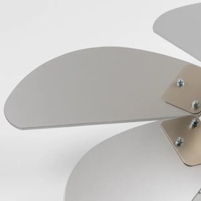 ZEVENTI - Ventilatore da soffitto FAMARA 1xE14/60W/230V grigio