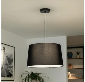 Brilagi - Lampadario LED sospeso su cavo CERIA 1xE27/40W/230V Ø 45 cm nero