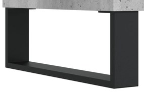 Mobile Porta TV Grigio Cemento 150x36x30 cm Legno Multistrato