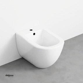 Ceramica Cielo "Fluid" Bidet Terra Filomuro Bianco Lucido