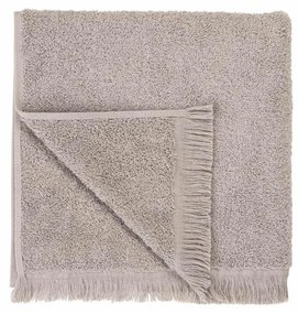 Asciugamano in cotone grigio-marrone 50x100 cm Frino - Blomus