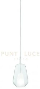 Vetro thelma 1 trasparente d.19cm h.35cm 1 luce attacco e27 base d'...