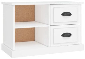 Mobile porta tv bianco 73x35,5x47,5 cm in legno multistrato