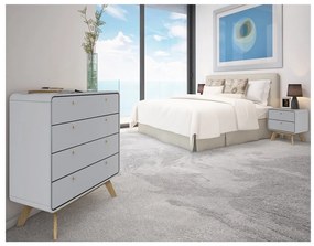 Comodino grigio Cassie - Støraa