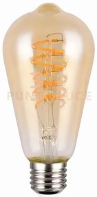 Lampadina attacco e27 ambra dimmerabile con interruttore 7w · 500lm...