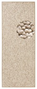 Passatoia beige-marrone 80 x 300 cm Wolly - BT Carpet