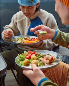 Set di forchette argentato in acciaio inox 4 pz Spork – Black + Blum