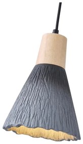 Lampadario a sospensione con filo 1xE27/15W/230V grigio