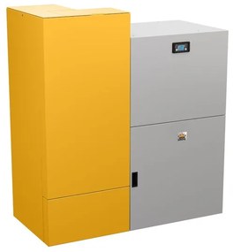 Caldaia a a pellet bianco 34.1 W