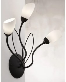 Jupiter 2059 - Lampada da parete GLORIOSA 3xG9/14W/230V nera