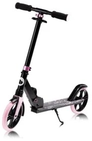 Lionelo - Monopattino per bambini LUCA nero/rosa