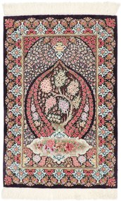 Ghom Tappeto 60 x 90 (Iran) Annodato A Mano