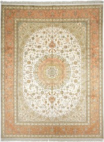 Hereke Tappeto orientale 280x360 Beige (Cina) Annodato A Mano