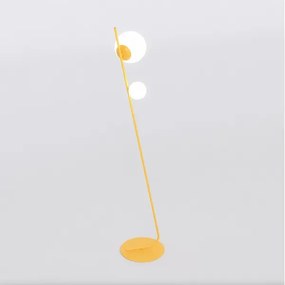 Lampada da terra TATU 2xG9/8W/230V arancione