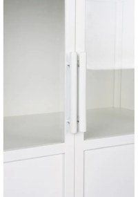 Vetrina metallica bianca 35x150 cm Miya - White Label