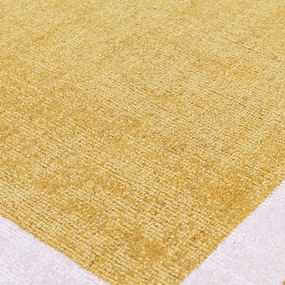Tappeto in lana giallo ocra tessuto a mano 120x170 cm Albi - Asiatic Carpets