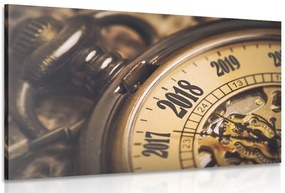Quadro su tela – Orologio da tasca vintage