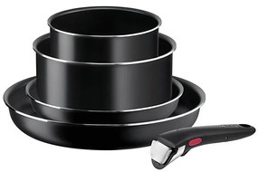 Tefal - Set di pentole 5 pz INGENIO EASY COOK &amp; CLEAN BLACK