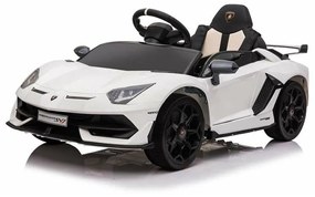 Macchina Elettrica per Bambini Injusa Aventador Svj Bianco