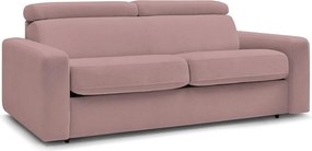 Divano rosa allungabile 195 cm Monaco – Bobochic Paris
