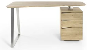 Scrivania TOMI in rovere
