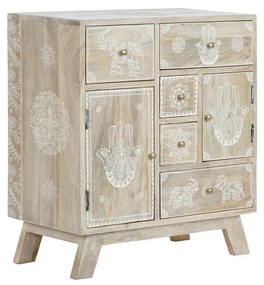 Cassettiera DKD Home Decor 61 x 33,5 x 68,5 cm Naturale Legno di mango