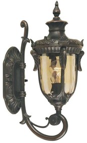 Elstead PH1-S-OB - Applique da esterno PHILADELPHIA 1xE27/60W/230V IP44