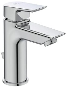 Rubinetto per lavabo a canna media getto laminare cristallino Ceramix cromo lucido IDEAL STANDARD