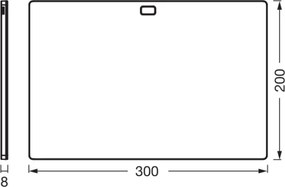 Osram - Lampada LED sottopensile dimmerabile con sensore UNDERCABINET LED/7,5W/230V bianco