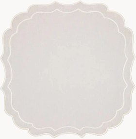 Tovaglietta americana con bordo ricamato Greta