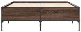 Giroletto rovere marrone 120x190cm in legno multistrato metallo