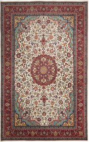 Tabriz Tappeto 300x190 Beige (Iran) Annodato A Mano