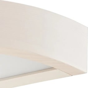 Applique NATURAL 1xE27/60W/230V pino/crema