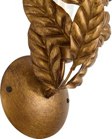 Lampada da parete vintage oro antico - Linden