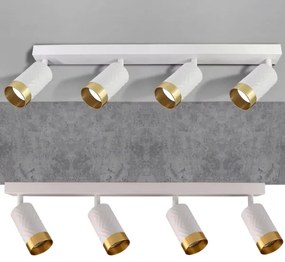 Faretto ARRAS 4xGU10/10W/230V bianco