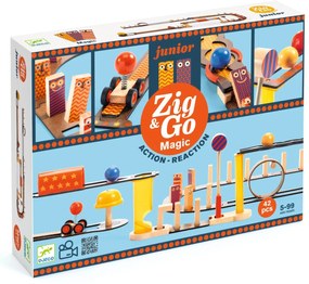 Percorso domino - Zig & Go Junior - Magic - 42 pz