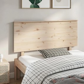 Testiera Per Letto 144x6x82,5cm Legno Massello Di Pino /
