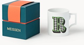 Westwing x MEISSEN, Tazza fatta a mano con motivo decorativo Initials