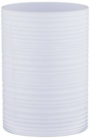 Portaspazzolino bianco opaco in plastica Lyon – Allstar