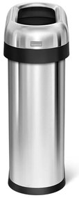Bidone per rifiuti in acciaio inox 50 l - simplehuman