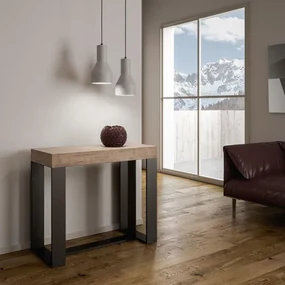 Consolle allungabile FUTURA SMALL Quercia Natura fino a 196 cm
