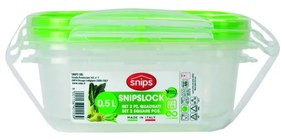 Set di 2 scatole per alimenti , 0,5 l - Snips