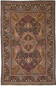 Kashan Tappeto persiano 140x210 Blu (Iran) Annodato A Mano