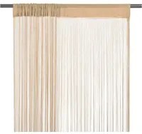 2 Pz Tende a Fili 140x250 cm Beige 132405